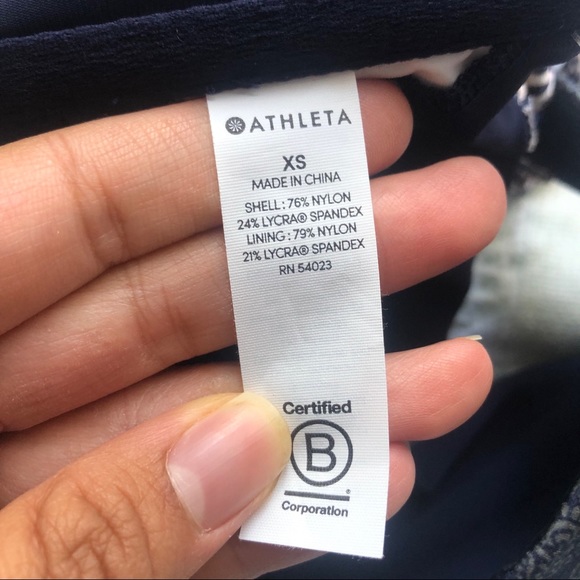 NWT Athleta Aqualuxe Batik Bikini Bandeau Top - Picture 4 of 12